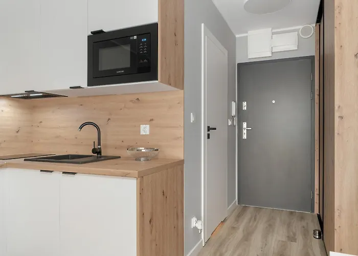 Jasny & Elegancki Apartament Typu Studio Z Tarasem By Renters Poznan