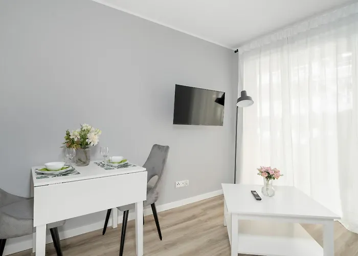 Jasny & Elegancki Apartament Typu Studio Z Tarasem By Renters Poznan
