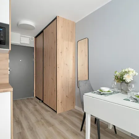 Jasny & Elegancki Apartament Typu Studio Z Tarasem By Renters Apartament